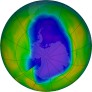 Antarctic Ozone 2016-10-10